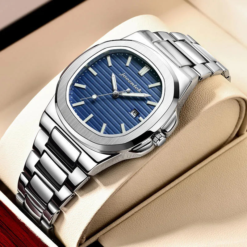 Jooeniok Luxury Square Military Watch