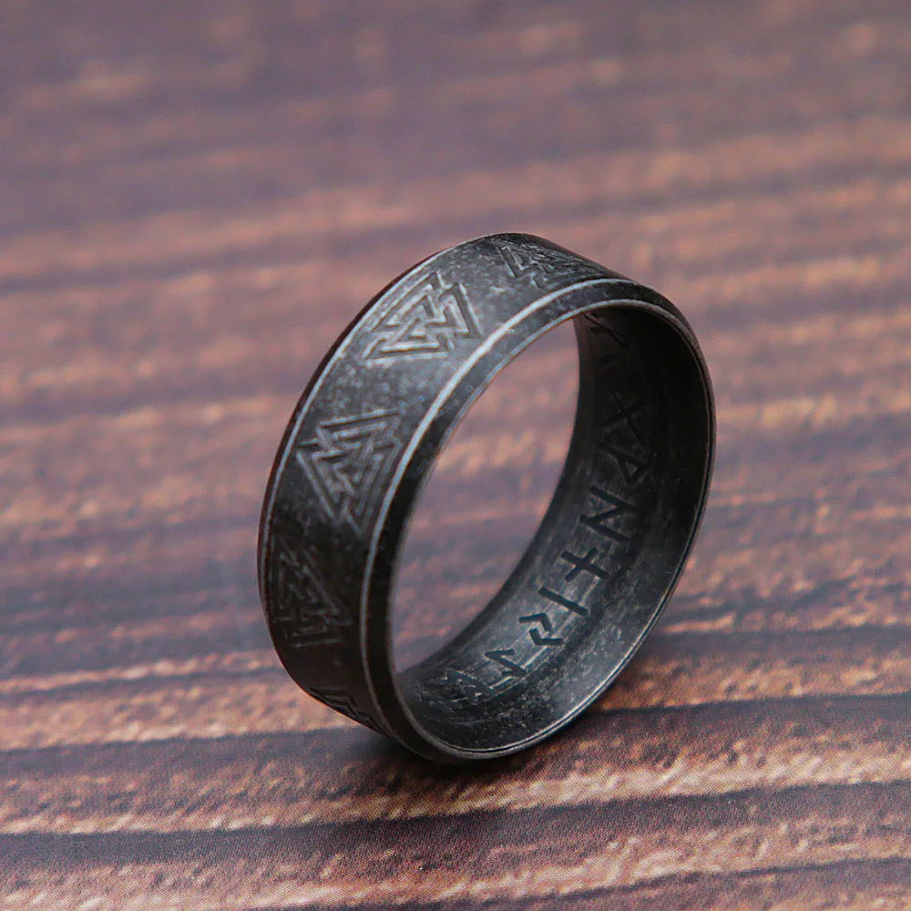 Odin Viking Rune Ring