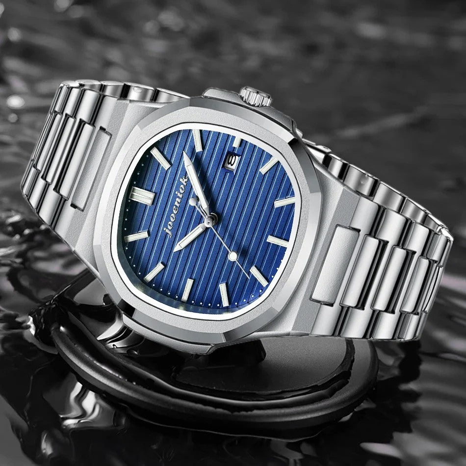 Jooeniok Luxury Square Military Watch