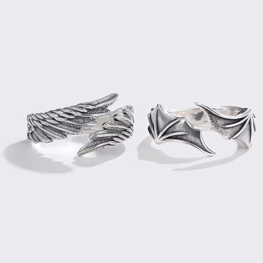 Eternal Wings Vintage Ring – Unisex Statement Jewelry