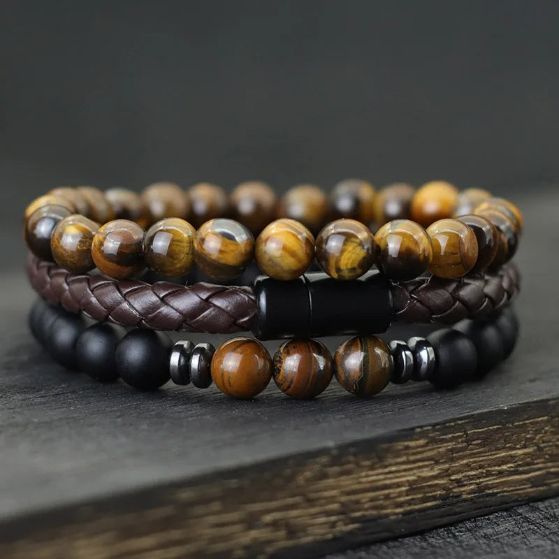 Noter 3PCS Men’s Bracelet Set