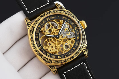 LONGLUX Heritage – Retro Skeleton Automatic